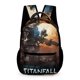 thumbnail image 1 of Titanfall Mochila Escolar para Niños y Niñas, Mochila Infantil de Alta Calidad Ligera, Grande y Duradera 43x15x32cm, 1 of 6