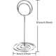 thumbnail image 4 of Soporte para números de mesa TecUnite, paquete de 24 unidades, plata, 8,5 cm, 4 of 7