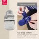 thumbnail image 3 of Zapatilla Zutano de Algodón Orgánico 12M Gris Jaspeado, 3 of 6
