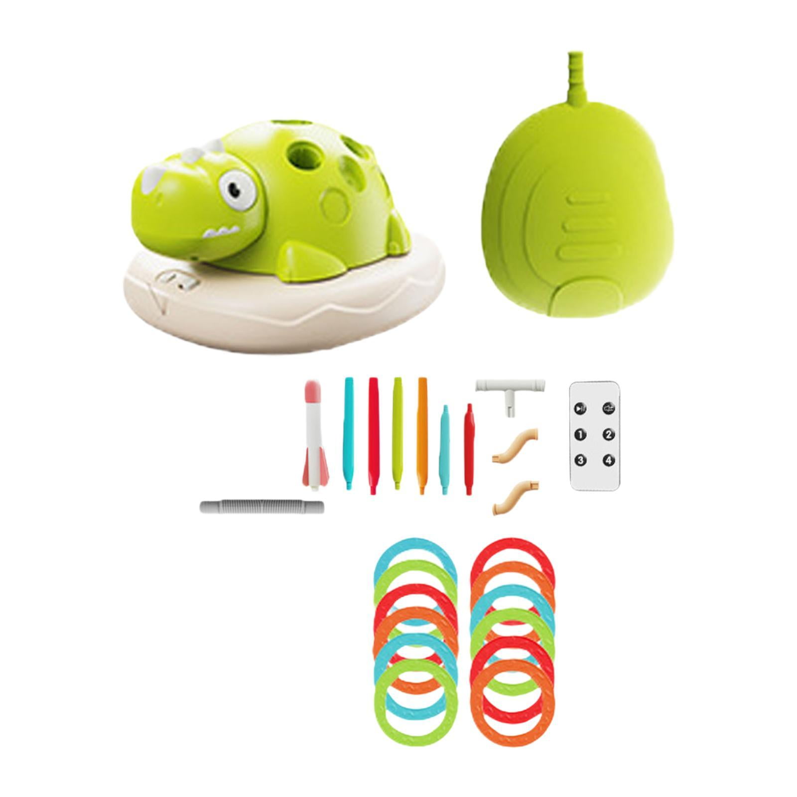 Magideal - Juguete De Juegos Al Aire Libre 3 En 1, Juguete Activo Para Niños, Juguete De Jardín, Juego De Anillos Para Lanzar, Juego De Salto Para Exteriores, Fi