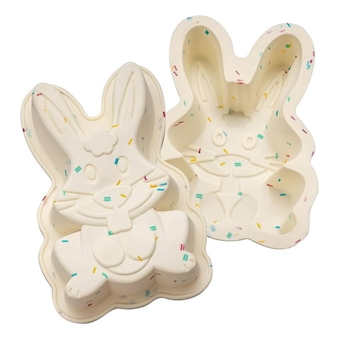 Pasteleriuscl - Molde Conejo De Pascua Molde Silicona Molde Chocolate Conejo Multicolor
