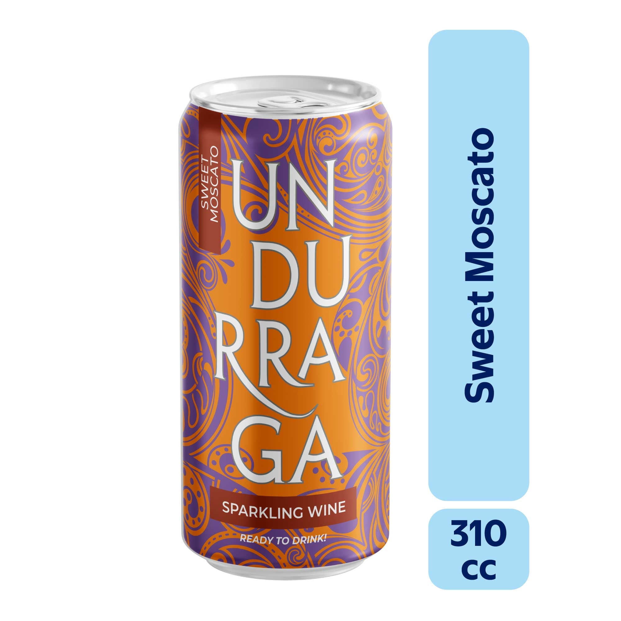 Espumante Sweet Moscato 11.5° Lata 310 ml Undurraga