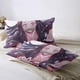 thumbnail image 4 of Nezuko Bedding Sets Bed Cartoon Duvet Cover Lightweight 3 Piece Bet Sets for Kids Boys Girls, 4 of 5