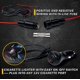 thumbnail image 5 of Luces LED Underglow Xprite, 4 unidades, RGB 252 LED para coche, 5 of 8