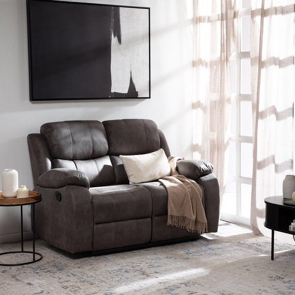 Sillon Reclinable 2 Cuerpos Victoria Gris