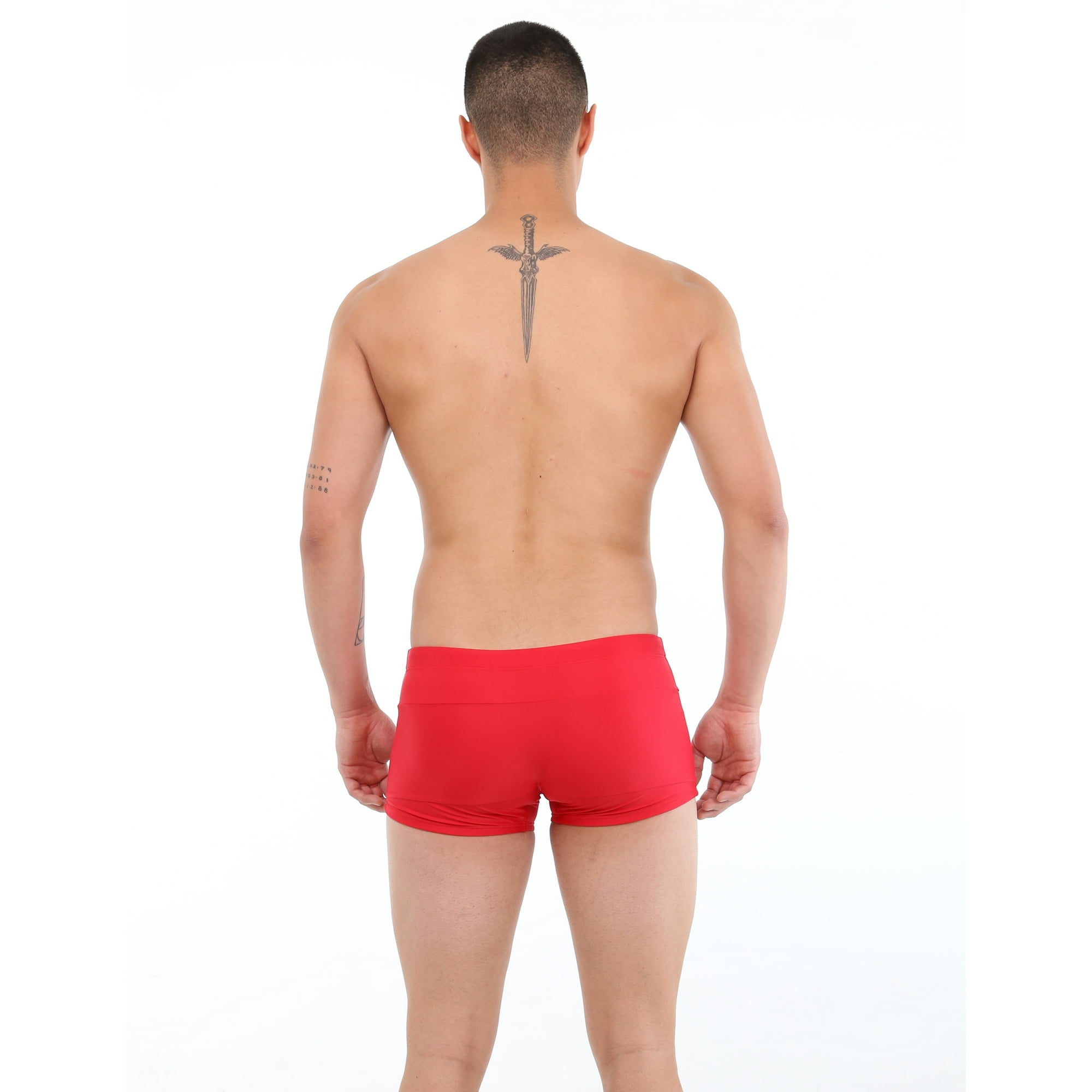 Samia - Short Bóxer Para Hombres Rojo Xxl
