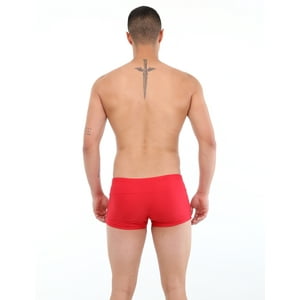 Samia - Short Bóxer Para Hombres Rojo M