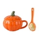 thumbnail image 5 of Taza De Sopa Con Tapas, Taza De Mañana De 10oz, Taza De Agua Para Otoño, Hogar, Boda Con Tapas, Cuchara, 5 of 5