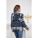 thumbnail image 4 of Polerón Peludo Étnico Otoño Invierno Chaqueta Cierre Mujer 6079, 4 of 5