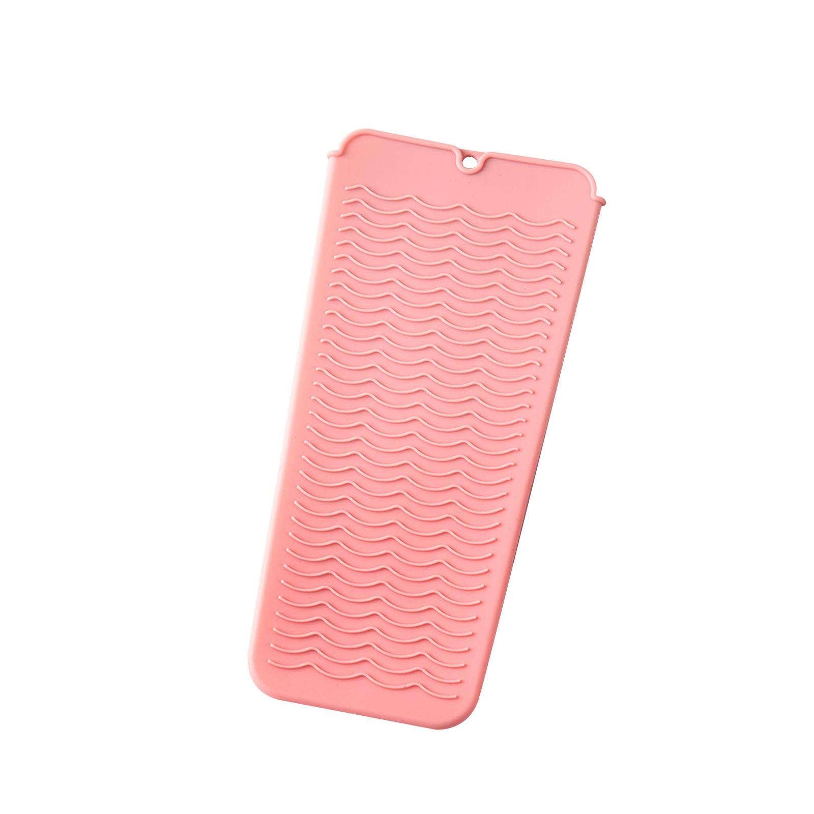 Ioensy - Funda De Silicona Resistente Al Calor Para Rizador De Pelo, Plancha De Pelo, Color Rosa
