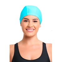 Samia - Gorro De Natación De Lycra Turquesa