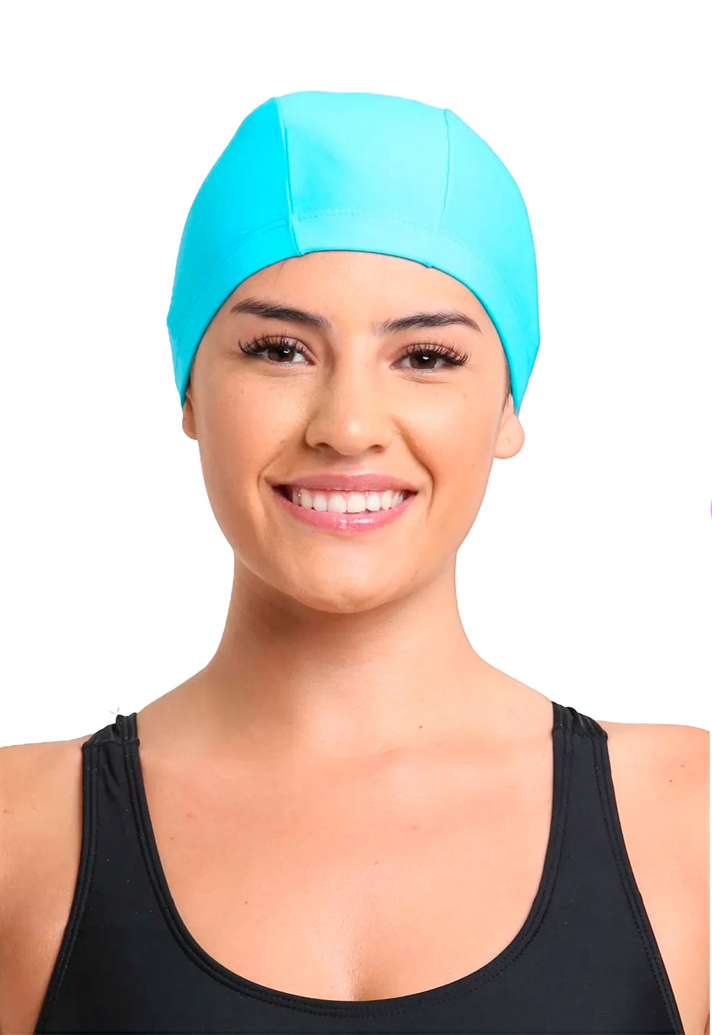 Samia - Gorro De Natación De Lycra Turquesa