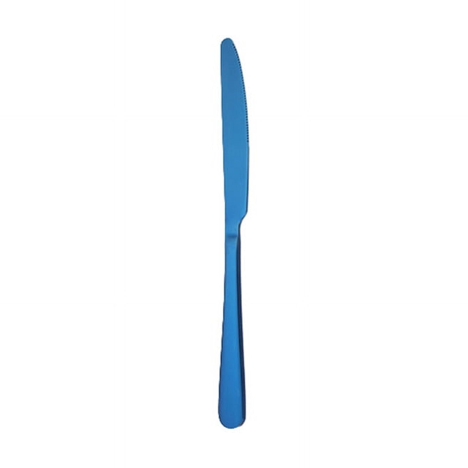 Xmhytop 4 Piezas Cubiertos De, Utensilios De Cocina Y Cubiertos Cotidianos,cuchillo De Mesa,azul
