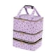 thumbnail image 3 of Estuche Organizador De Esmaltes De Uñas De 3 Capas De PU, Portátil, Para Brochas De Perfume Y Cosméticos, 3 of 5