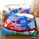 thumbnail image 1 of v680 Bed Sheets Cute Lilo And Stitch Queen King Size Bedding Set Cartoon Comforter Cover With Pillowcase Home Textile Bedclothes 3-Piece Bedding Set (1 Duvet Cover + 2 Pillow Shams) Bed Sheets ju680, 1 of 5