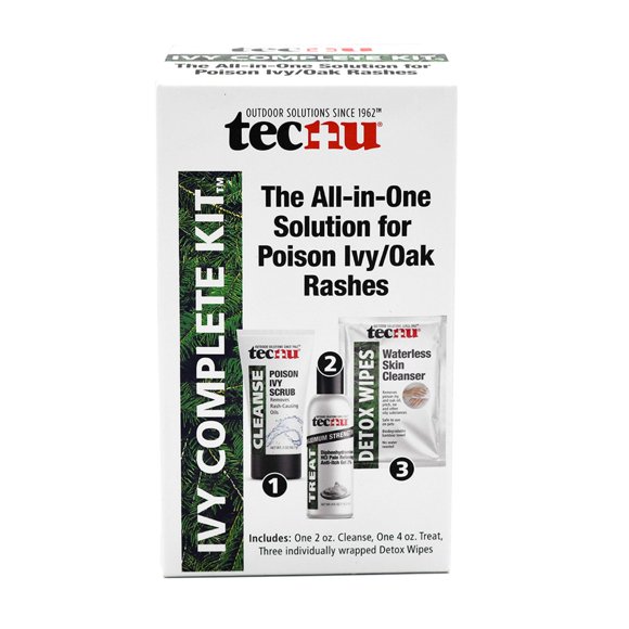 Kit de tratamiento para sarpullido de hiedra venenosa y roble Tecnu Ivy Complete