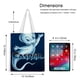 thumbnail image 5 of The Spooktacular New Adventures of Casper Bolso de tela con estampado de lienzo para mujer, bolsa de compras reutilizable y estética, con cremallera interior, regalo para mujer, 35 × 40 cm., 5 of 6