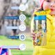 thumbnail image 5 of Blancanieves: Princesa Botella de Agua con Tapa Pop Top de Un Toque, Acero Inoxidable, a Prueba de Fugas, para Deportes, Botella Infantil azul 12 oz, 5 of 6