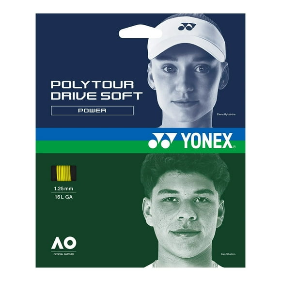 Cuerda Yonex Poly Tour Drive Amarillo 1.25 - 12m