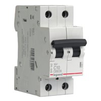 Interruptor Automático Bipolar 2P 10A (2X10A) 6Ka Curva C - Legrand