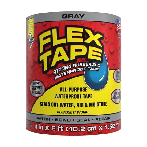 Flex Tape - Cinta Flexible Impermeable Original Gruesa Engomada De 4 Cm X 1,5 M