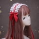 thumbnail image 4 of Tocado De Sirvienta, Accesorios Para El Cabello De Encaje, Lindas Diademas, Horquilla Dulce, 4 of 5
