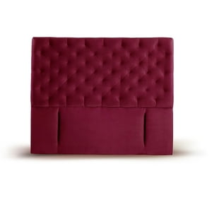 Latam Home - Respaldo Brescia Tela Burdeo 2 Pza