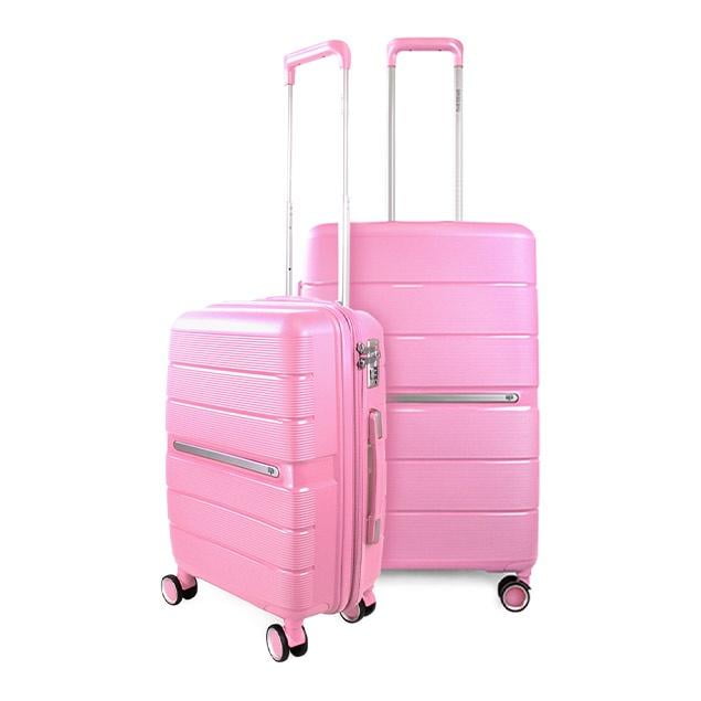 Swiss Bag - Pack 2 Maletas S+m Xpos Rosado