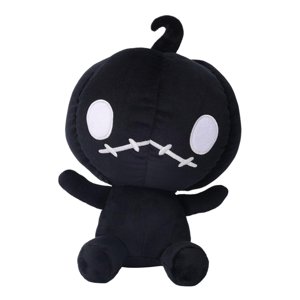 Bothyi - Juguetes De Peluche De Calabaza Para Decoración De Habitación De Niños, Recuerdos De Fiesta, Regalo De Vacaciones, Negro