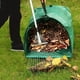 thumbnail image 2 of 1pc, 27.6inch 9 Teeth Telescopic Garden Drop Leaf Rake Grass Rake, Stainless Steel Rake For Yard, Garden Greening Throwing Soil Throwing Grass Rake Dead Leaves, Portable Garden Tools, 2 of 4