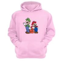 Genérico - Polerón Canguro Plomero Rojo Rosa Talla S Unisex