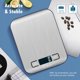 thumbnail image 2 of NUTRI FIT Food Scale Kitchen Scales Digital Weight Grams Oz, 2 of 3