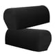 thumbnail image 1 of Fundas De Reposabrazos De Sofá De Muebles A Cuadros De Franela Protectores Negro, 1 of 3