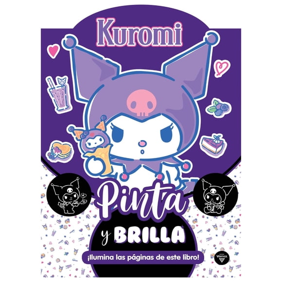 Libro pintar troquelado 24 pag kuromi