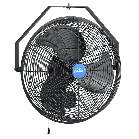 Ventilador iLiving montado en la pared de velocidad variable 35,56 cm 2473 m³/h