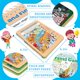 thumbnail image 3 of Juego de actividades Elfew, paquete de 2 unidades, reutilizables para niños de 4 a 8 y 8 a 12 años, 3 of 9