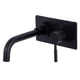 thumbnail image 1 of Grifo Kingston Brass Concord KS8110DL de montaje en pared, negro mate, 1 of 5