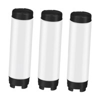 Magideal - 3 Botellas Exprimibles Invertidas Para Especias, Recipientes Exprimibles Para Salsas, Dispensadores De Especias Para Catering, Especias Y Cafeterías.