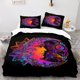 thumbnail image 1 of Tarot Bedding Set Single Twin Full Queen King Size Tarot Bed Set Aldult Kid Bedroom Duvetcover Sets 3D Print 013 Bed Sheets, 1 of 5