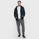 thumbnail image 4 of Polerón Hombre Deportivo Full Zipper Negro Corona, 4 of 5