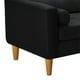 thumbnail image 3 of Sofa Retro 2C Felpa 04 Negro, 3 of 6