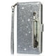 thumbnail image 4 of Funda para FOXDOCK Elegante funda Xiaomi Poco X6 5G Glitter con cremallera-Ideal para el uso diario, 4 of 5