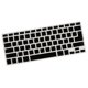 thumbnail image 2 of Protector De Piel De Cubierta De Teclado De Silicona En Idioma árabe Para Macbook Negro, 2 of 5