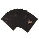 thumbnail image 5 of Tarjeta de pluma DIY hecha a mano negra C, 5 of 5