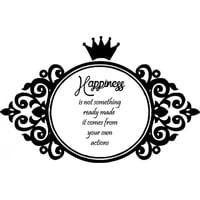 Rienda Libre Graphics - Decomural Happiness Inspirational Ws-34325