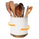 thumbnail image 1 of Soporte para utensilios de cocina DOWAN, giratorio 360°, extra grande, blanco, 1 of 8