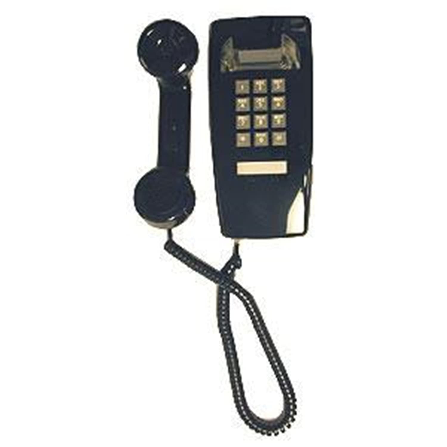 Teléfono De Pared Con Cable Cortelco 2554 De Una Línea Con Control De Volumen