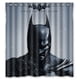 thumbnail image 1 of Cortina de ducha de superhéroe de Los Vengadores Batman, juego de cortina de baño con ganchos, tamaño 66 x 72 pulgadas, 1 of 3