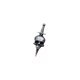 thumbnail image 3 of Broche De Calavera Decoración De Ropa Joyería De Aleación Delicada única Adolescente Hombres Mujeres Estilo B, 3 of 3