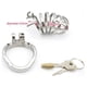 thumbnail image 1 of Stainless Steel Male Lockable Chastity Device with Silicone Urethral Catheter Hollow Cock Cage BDSM Restraint Penis Rings Man, 1 of 3